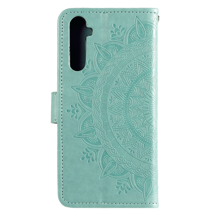 For OPPO Realme 6 Pro Totem Flower Embossed Horizontal Flip TPU + PU Leather Case with Holder & Card Slots & Wallet