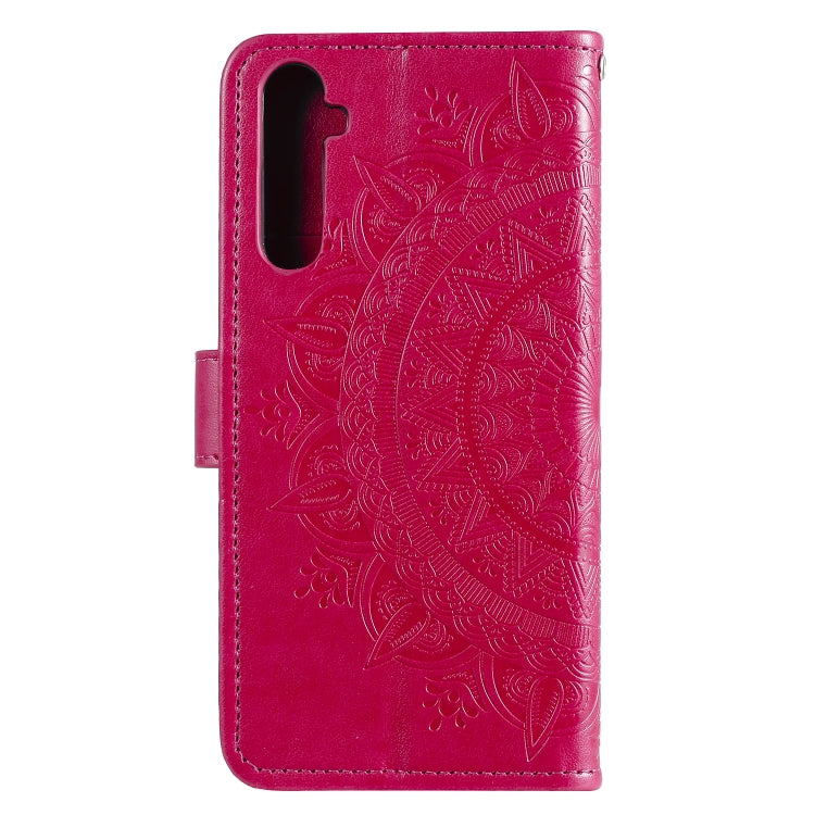 For OPPO Realme 6 Pro Totem Flower Embossed Horizontal Flip TPU + PU Leather Case with Holder & Card Slots & Wallet