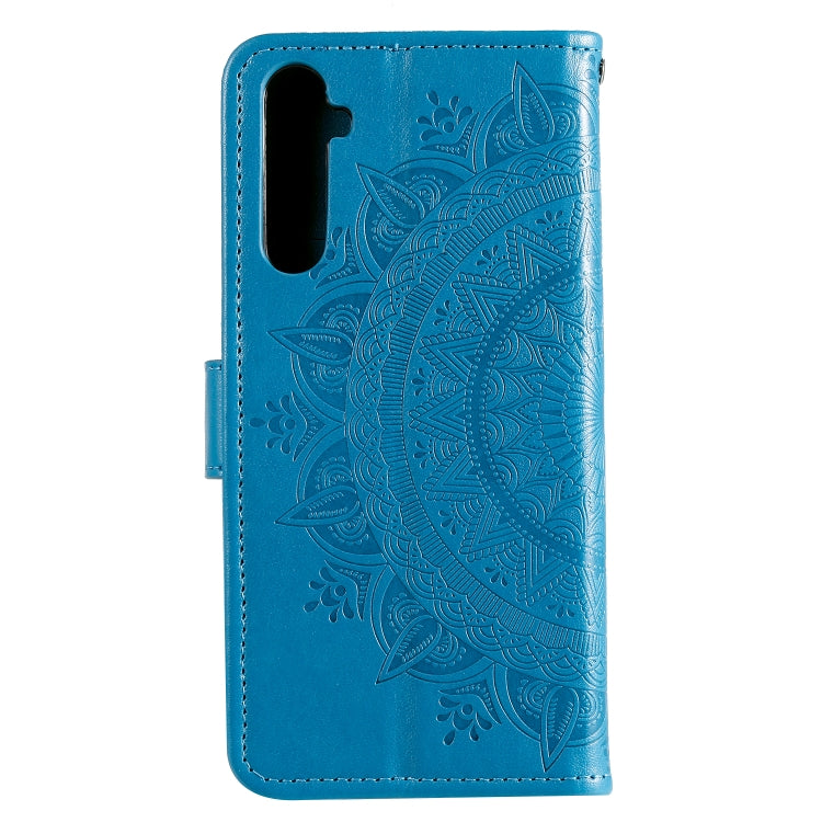 For OPPO Realme 6 Pro Totem Flower Embossed Horizontal Flip TPU + PU Leather Case with Holder & Card Slots & Wallet