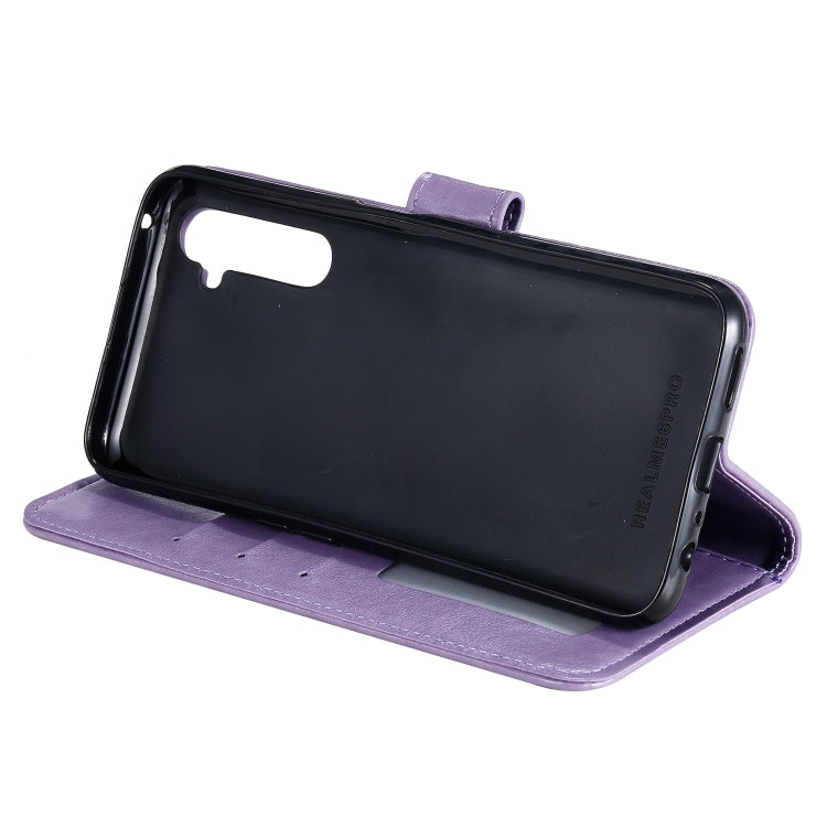 For OPPO Realme 6 Pro Totem Flower Embossed Horizontal Flip TPU + PU Leather Case with Holder & Card Slots & Wallet