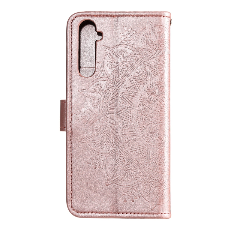 For OPPO Realme 6 Pro Totem Flower Embossed Horizontal Flip TPU + PU Leather Case with Holder & Card Slots & Wallet