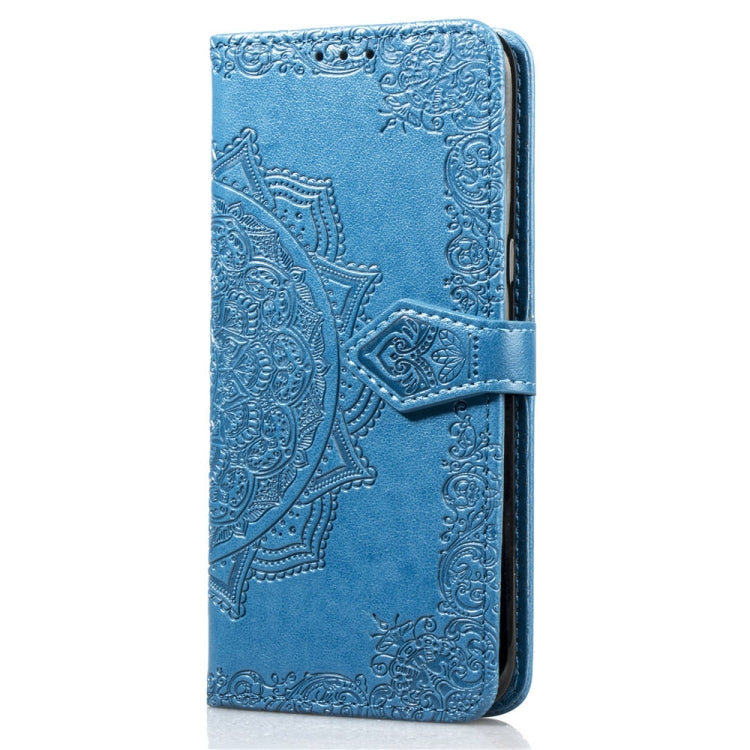 For Galaxy S8+ Halfway Mandala Embossing Pattern Horizontal Flip Leather Case with Holder & Card Slots & Wallet & Lanyard