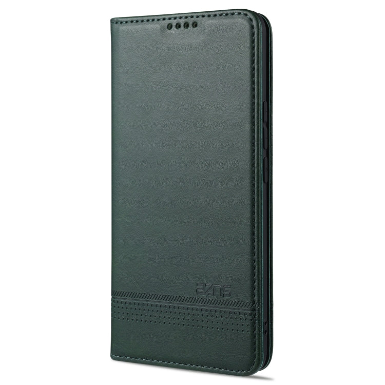 For vivo X60 Pro AZNS Magnetic Calf Texture Horizontal Flip Leather Case with Card Slots & Holder & Wallet