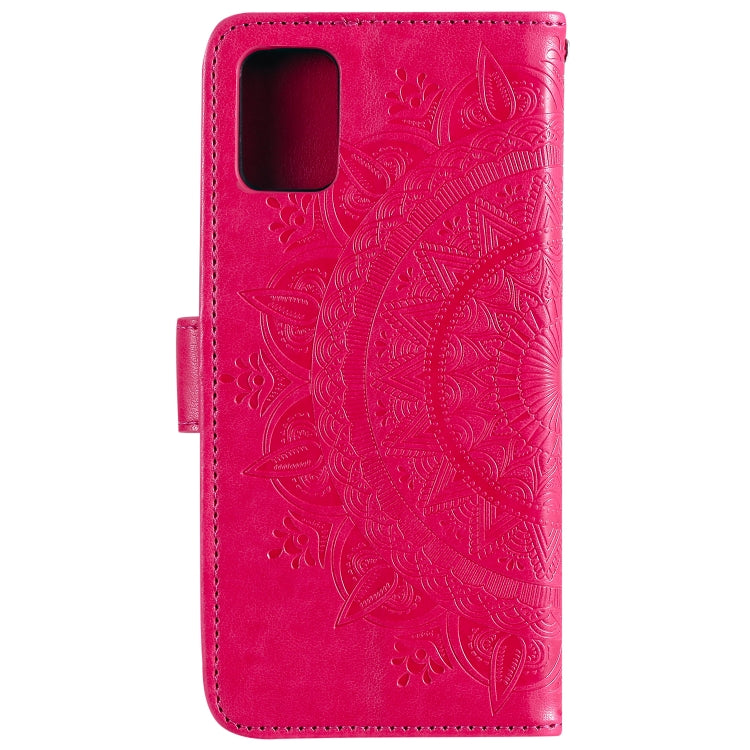 For Samsung Galaxy M51 Totem Flower Embossed Horizontal Flip TPU + PU Leather Case with Holder & Card Slots & Wallet