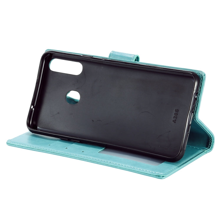 For Samsung Galaxy A10s Totem Flower Embossed Horizontal Flip TPU + PU Leather Case with Holder & Card Slots & Wallet