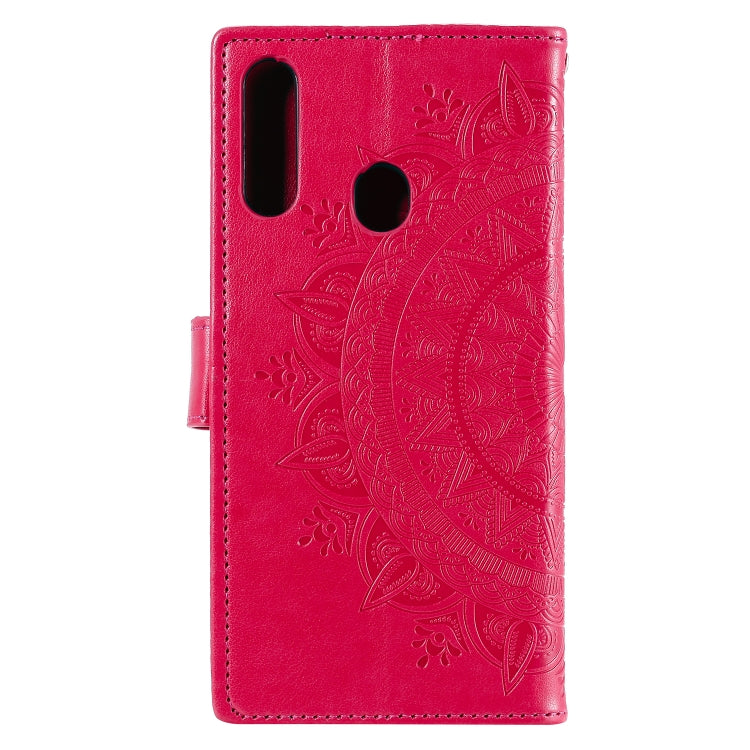 For Samsung Galaxy A10s Totem Flower Embossed Horizontal Flip TPU + PU Leather Case with Holder & Card Slots & Wallet