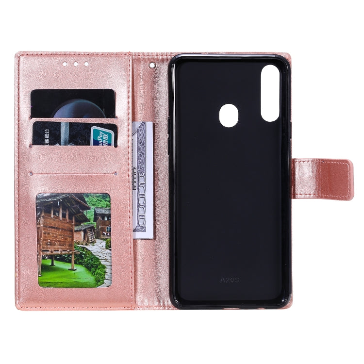 For Samsung Galaxy A10s Totem Flower Embossed Horizontal Flip TPU + PU Leather Case with Holder & Card Slots & Wallet