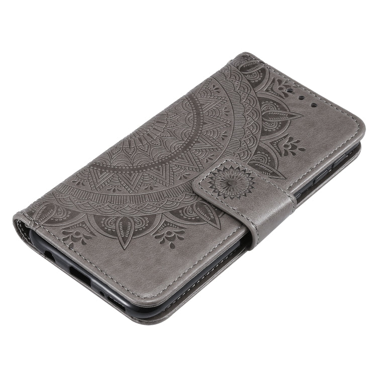 For Samsung Galaxy A20e Totem Flower Embossed Horizontal Flip TPU + PU Leather Case with Holder & Card Slots & Wallet