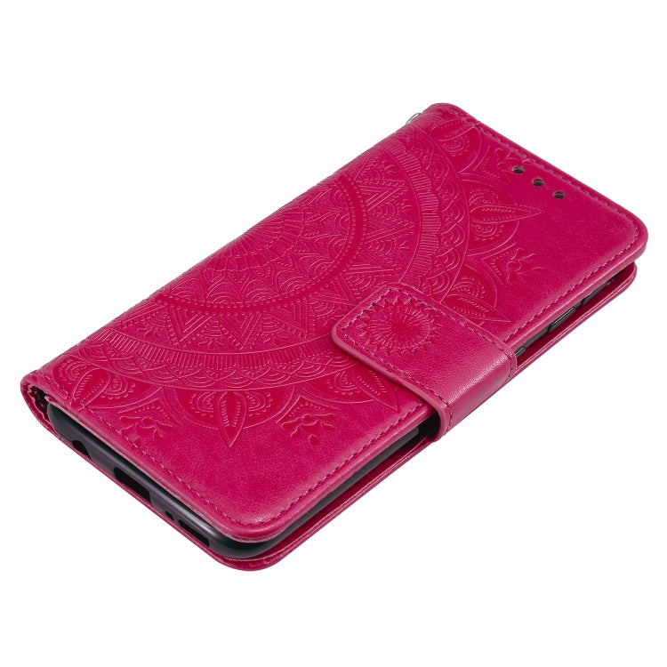 For Samsung Galaxy A20e Totem Flower Embossed Horizontal Flip TPU + PU Leather Case with Holder & Card Slots & Wallet