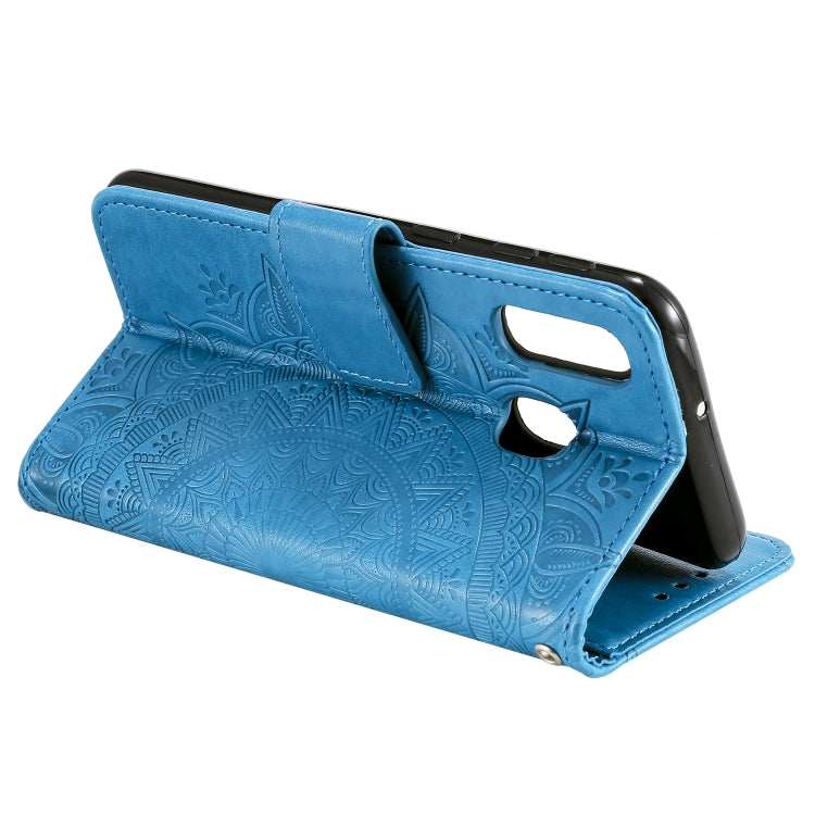 For Samsung Galaxy A20e Totem Flower Embossed Horizontal Flip TPU + PU Leather Case with Holder & Card Slots & Wallet