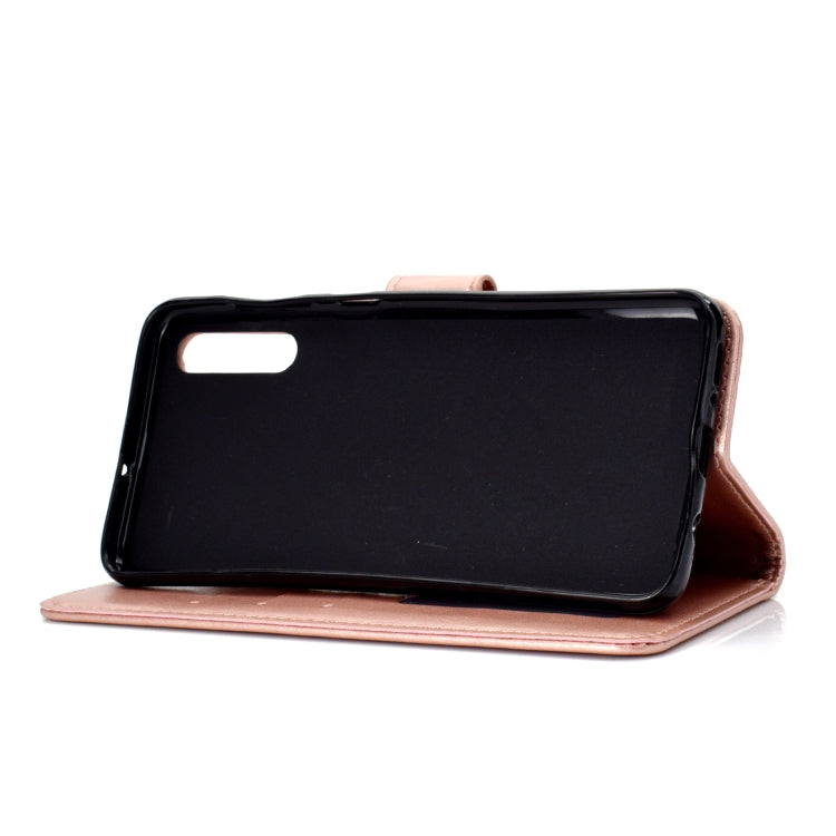 For Samsung Galaxy A50 Totem Flower Embossed Horizontal Flip TPU + PU Leather Case with Holder & Card Slots & Wallet
