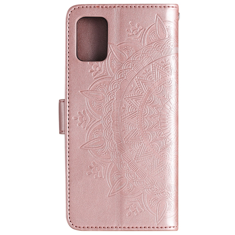 For Samsung Galaxy Note10 Lite / A81 Totem Flower Embossed Horizontal Flip TPU + PU Leather Case with Holder & Card Slots & Wallet