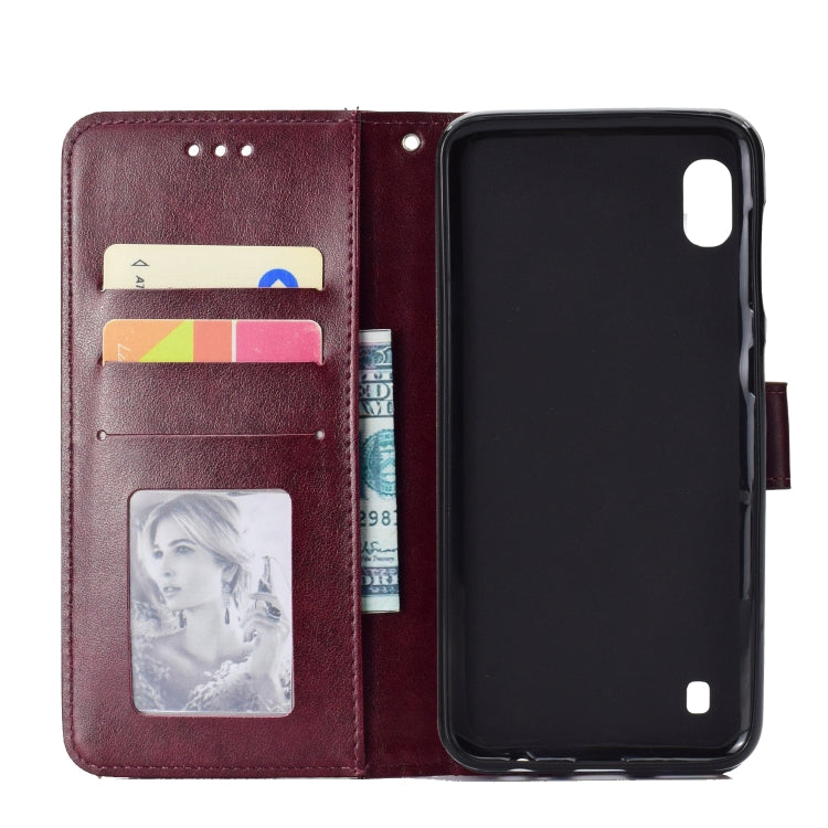 For Samsung Galaxy M10 Totem Flower Embossed Horizontal Flip TPU + PU Leather Case with Holder & Card Slots & Wallet