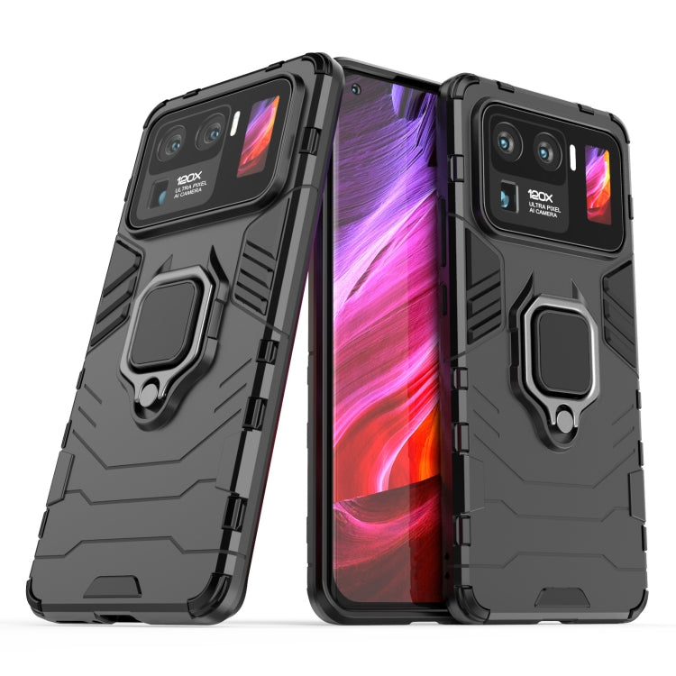 For Xiaomi Mi 11 Ultra PC + TPU Shockproof Protective Case with Magnetic Ring Holder