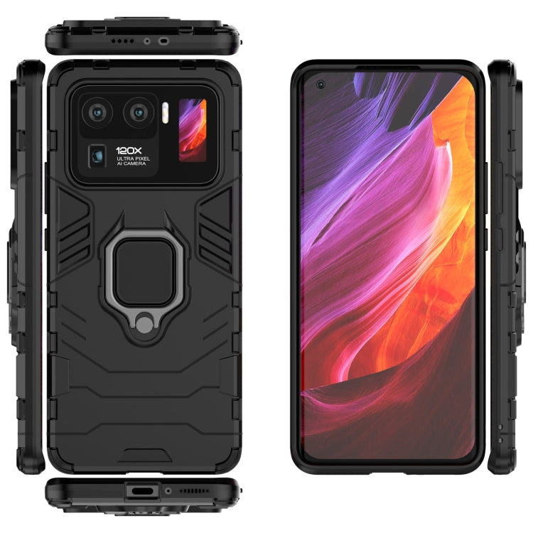 For Xiaomi Mi 11 Ultra PC + TPU Shockproof Protective Case with Magnetic Ring Holder