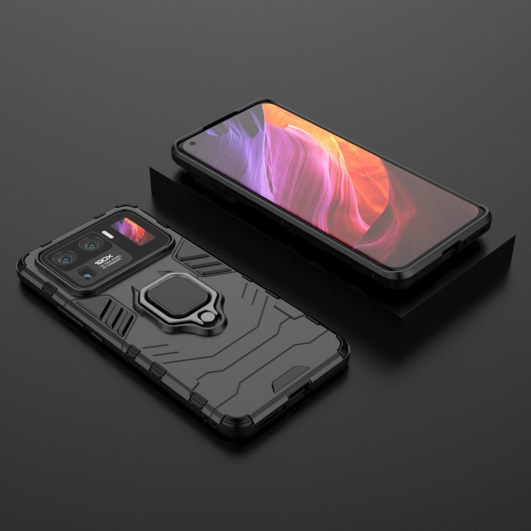 For Xiaomi Mi 11 Ultra PC + TPU Shockproof Protective Case with Magnetic Ring Holder