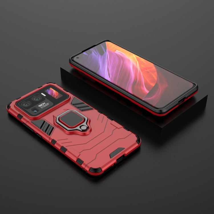 For Xiaomi Mi 11 Ultra PC + TPU Shockproof Protective Case with Magnetic Ring Holder