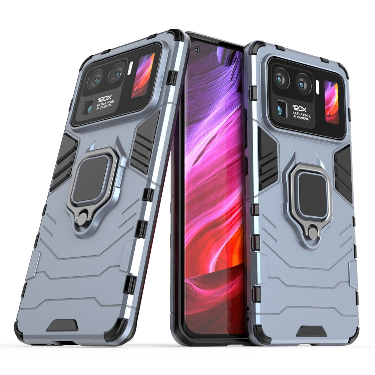 For Xiaomi Mi 11 Ultra PC + TPU Shockproof Protective Case with Magnetic Ring Holder