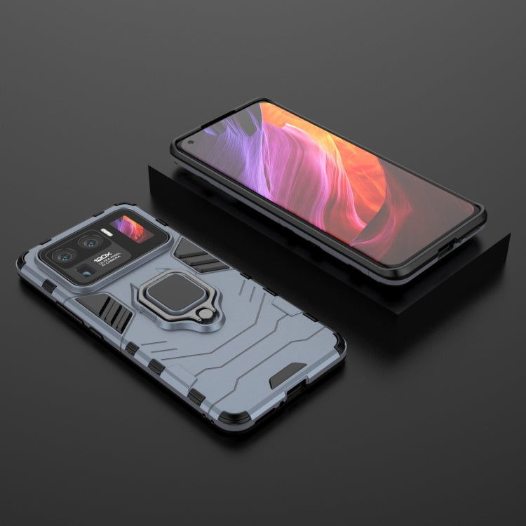 For Xiaomi Mi 11 Ultra PC + TPU Shockproof Protective Case with Magnetic Ring Holder