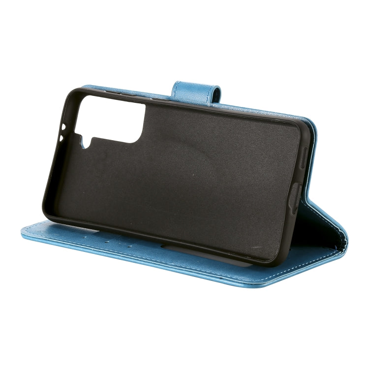 For Samsung Galaxy S21 5G Totem Flower Embossed Horizontal Flip TPU + PU Leather Case with Holder & Card Slots & Wallet