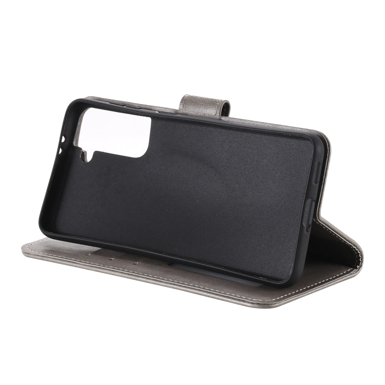 For Samsung Galaxy S21 5G Totem Flower Embossed Horizontal Flip TPU + PU Leather Case with Holder & Card Slots & Wallet