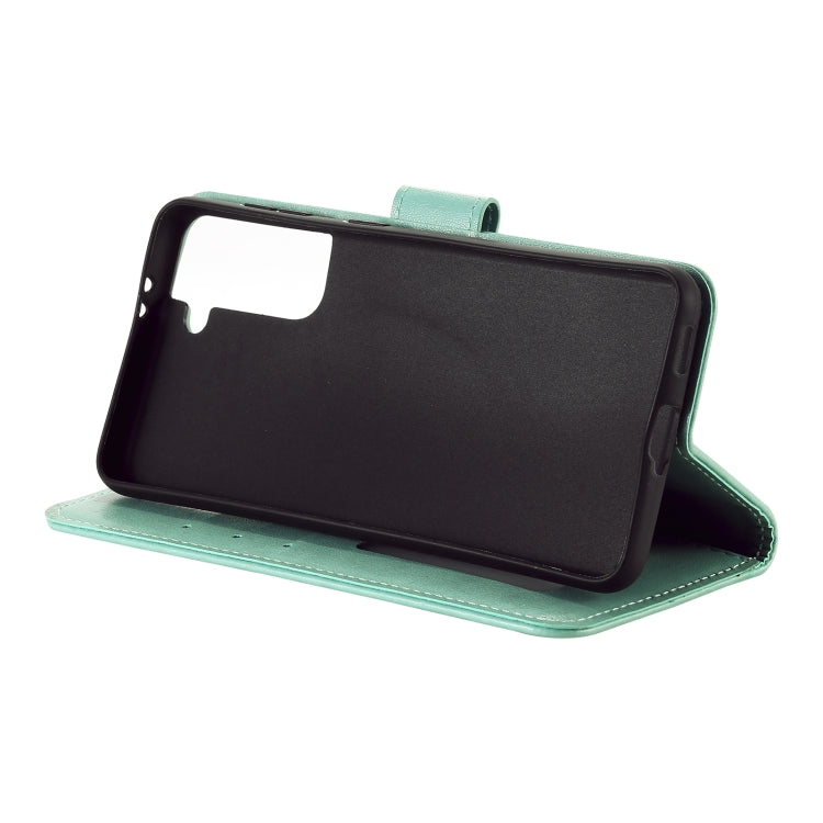 For Samsung Galaxy S21+ 5G Totem Flower Embossed Horizontal Flip TPU + PU Leather Case with Holder & Card Slots & Wallet