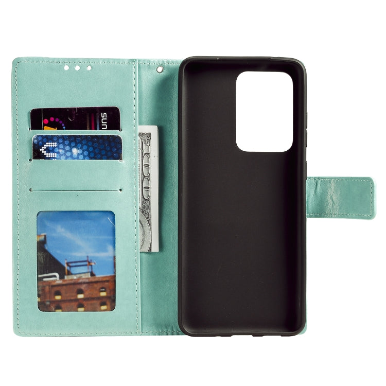 For Samsung Galaxy Note20 Ultra Totem Flower Embossed Horizontal Flip TPU + PU Leather Case with Holder & Card Slots & Wallet