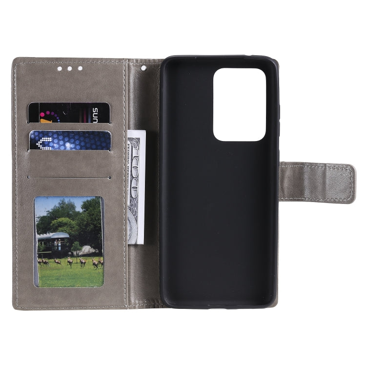 For Samsung Galaxy Note20 Ultra Totem Flower Embossed Horizontal Flip TPU + PU Leather Case with Holder & Card Slots & Wallet