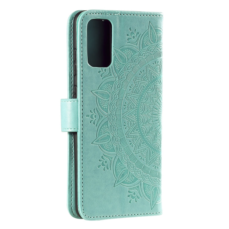 For Samsung Galaxy S20 Plus Totem Flower Embossed Horizontal Flip TPU + PU Leather Case with Holder & Card Slots & Wallet