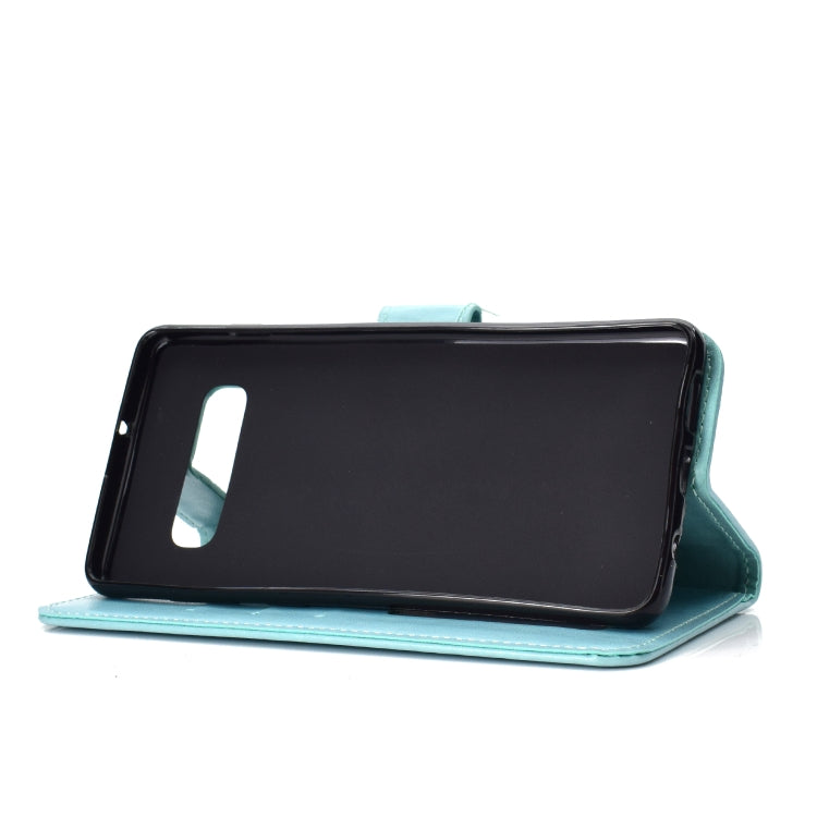 For Samsung Galaxy S10 Totem Flower Embossed Horizontal Flip TPU + PU Leather Case with Holder & Card Slots & Wallet
