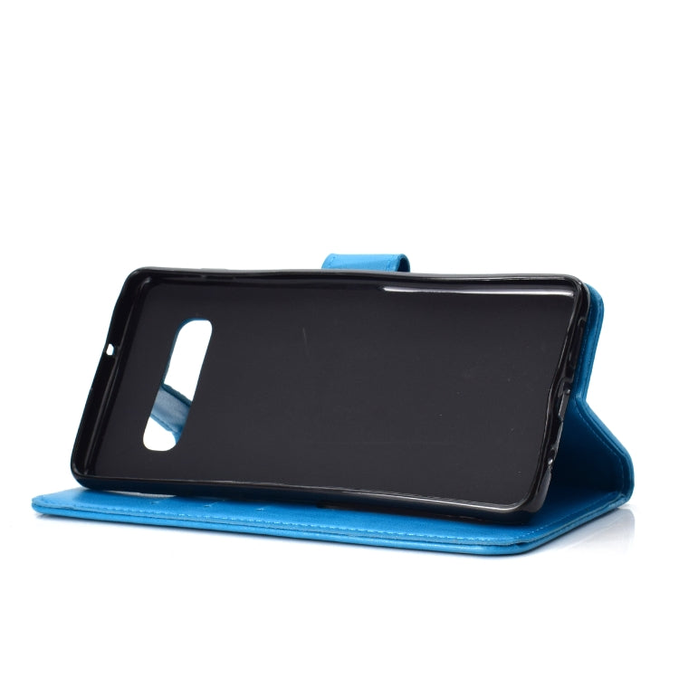 For Samsung Galaxy S10 Plus Totem Flower Embossed Horizontal Flip TPU + PU Leather Case with Holder & Card Slots & Wallet