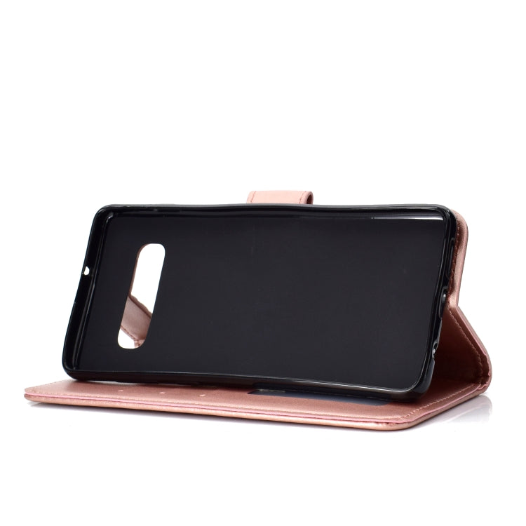 For Samsung Galaxy S10 Plus Totem Flower Embossed Horizontal Flip TPU + PU Leather Case with Holder & Card Slots & Wallet
