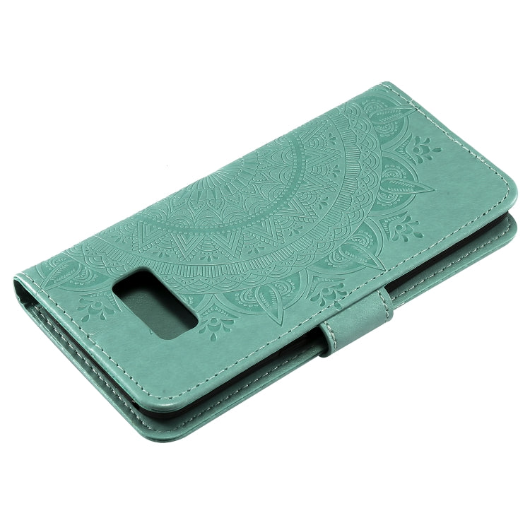 For Samsung Galaxy S10 5G Totem Flower Embossed Horizontal Flip TPU + PU Leather Case with Holder & Card Slots & Wallet