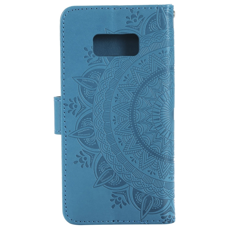 For Samsung Galaxy S10 5G Totem Flower Embossed Horizontal Flip TPU + PU Leather Case with Holder & Card Slots & Wallet