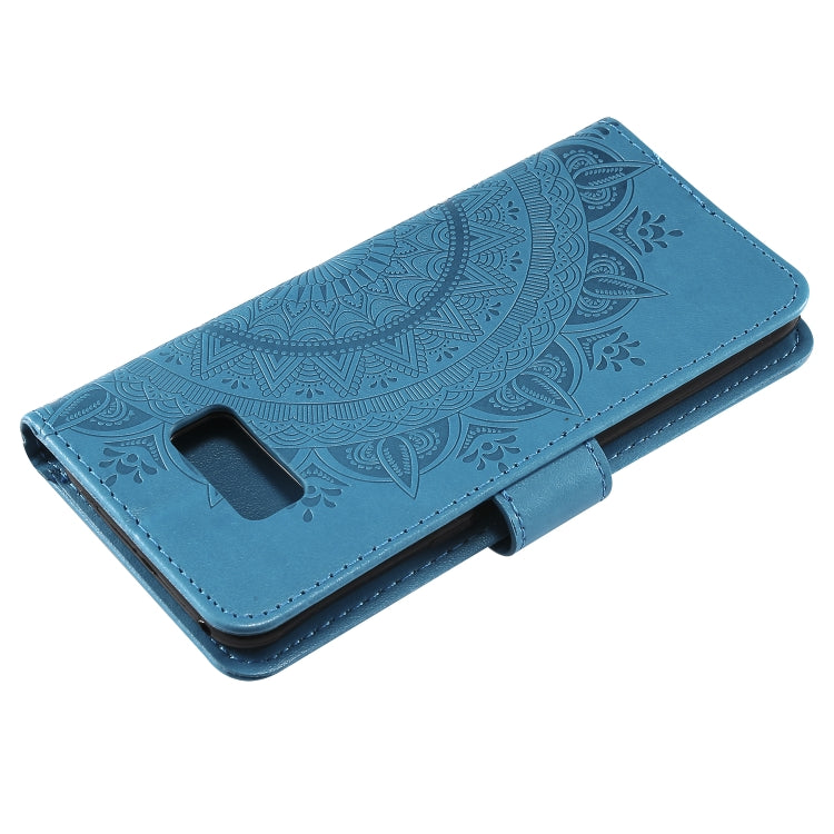 For Samsung Galaxy S10 5G Totem Flower Embossed Horizontal Flip TPU + PU Leather Case with Holder & Card Slots & Wallet
