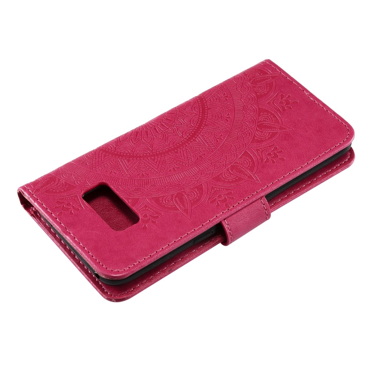 For Samsung Galaxy S10 5G Totem Flower Embossed Horizontal Flip TPU + PU Leather Case with Holder & Card Slots & Wallet