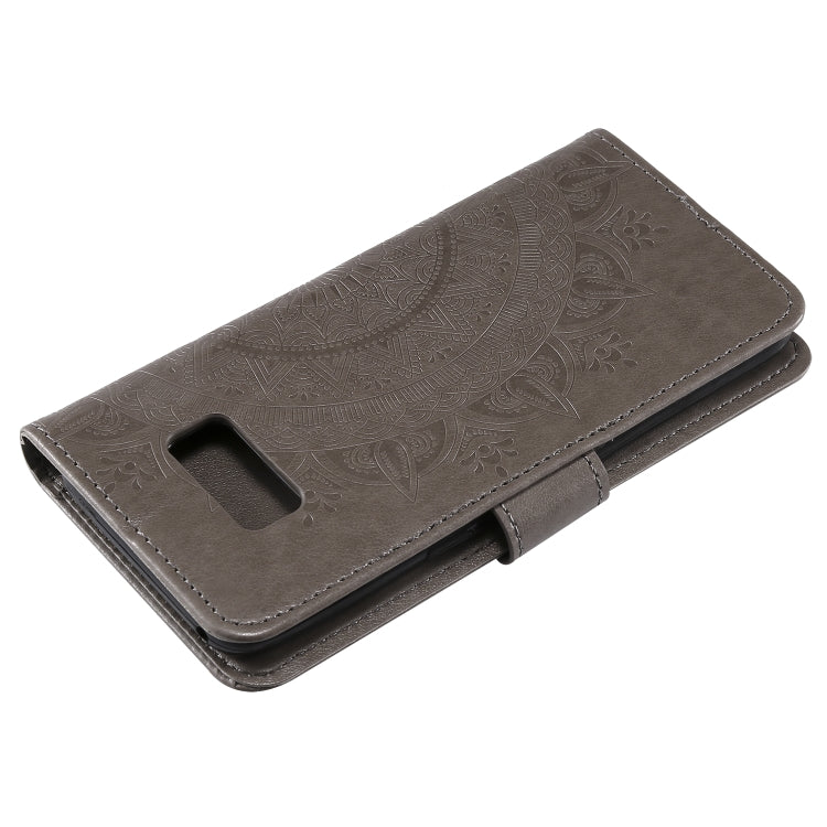 For Samsung Galaxy S10 5G Totem Flower Embossed Horizontal Flip TPU + PU Leather Case with Holder & Card Slots & Wallet