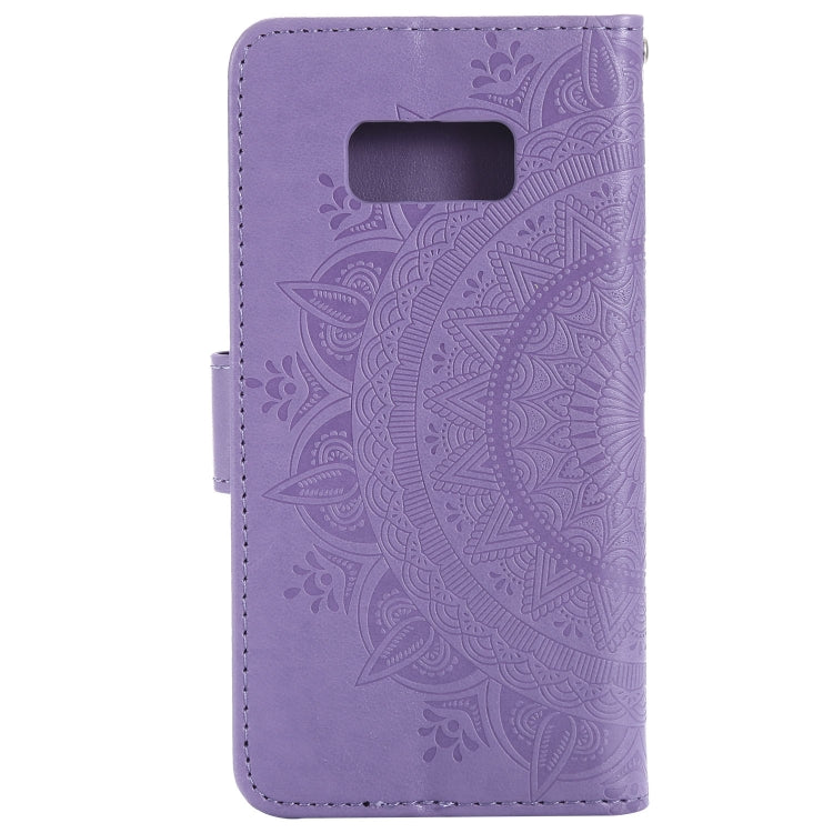 For Samsung Galaxy S10 5G Totem Flower Embossed Horizontal Flip TPU + PU Leather Case with Holder & Card Slots & Wallet