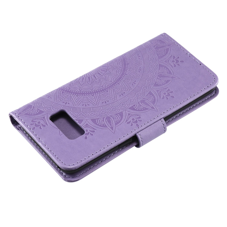 For Samsung Galaxy S10 5G Totem Flower Embossed Horizontal Flip TPU + PU Leather Case with Holder & Card Slots & Wallet