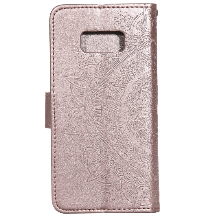 For Samsung Galaxy S10 5G Totem Flower Embossed Horizontal Flip TPU + PU Leather Case with Holder & Card Slots & Wallet