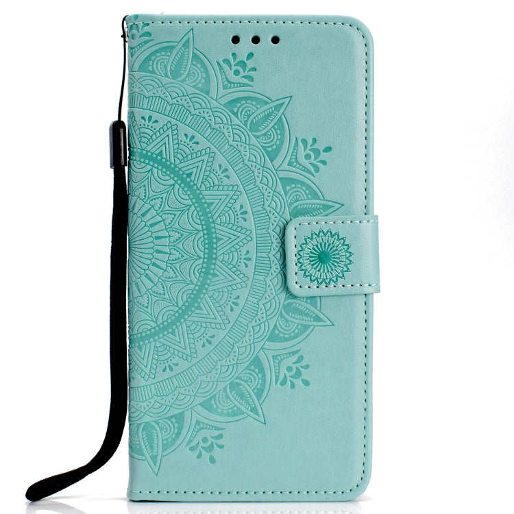 For Samsung Galaxy Note9 Totem Flower Embossed Horizontal Flip TPU + PU Leather Case with Holder & Card Slots & Wallet
