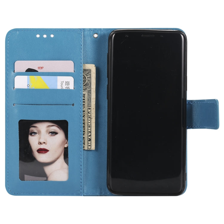 For Samsung Galaxy S9 Totem Flower Embossed Horizontal Flip TPU + PU Leather Case with Holder & Card Slots & Wallet