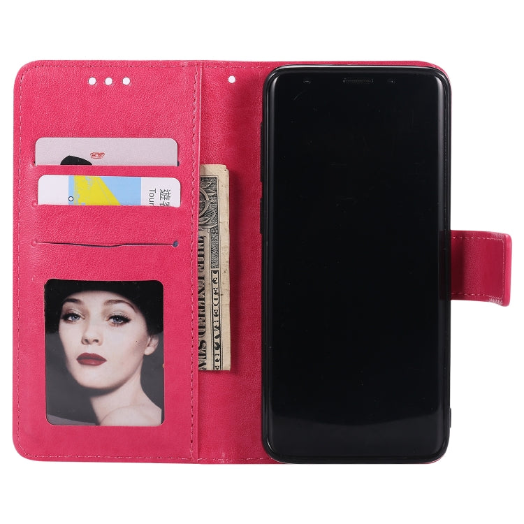 For Samsung Galaxy S9 Totem Flower Embossed Horizontal Flip TPU + PU Leather Case with Holder & Card Slots & Wallet