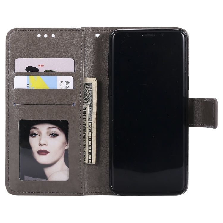 For Samsung Galaxy S9 Totem Flower Embossed Horizontal Flip TPU + PU Leather Case with Holder & Card Slots & Wallet