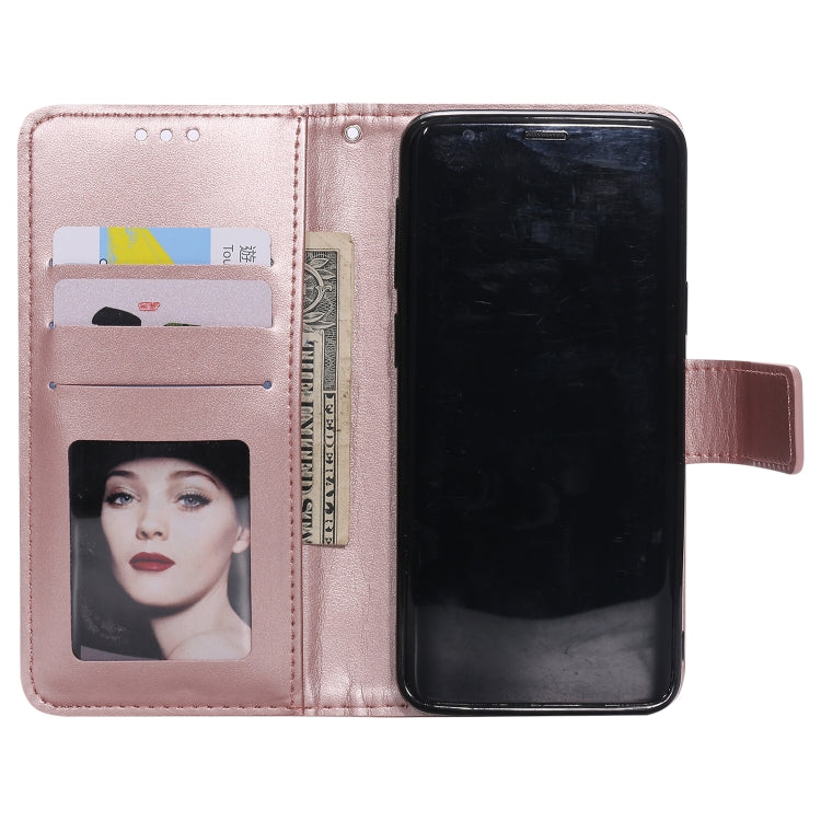For Samsung Galaxy S9 Totem Flower Embossed Horizontal Flip TPU + PU Leather Case with Holder & Card Slots & Wallet