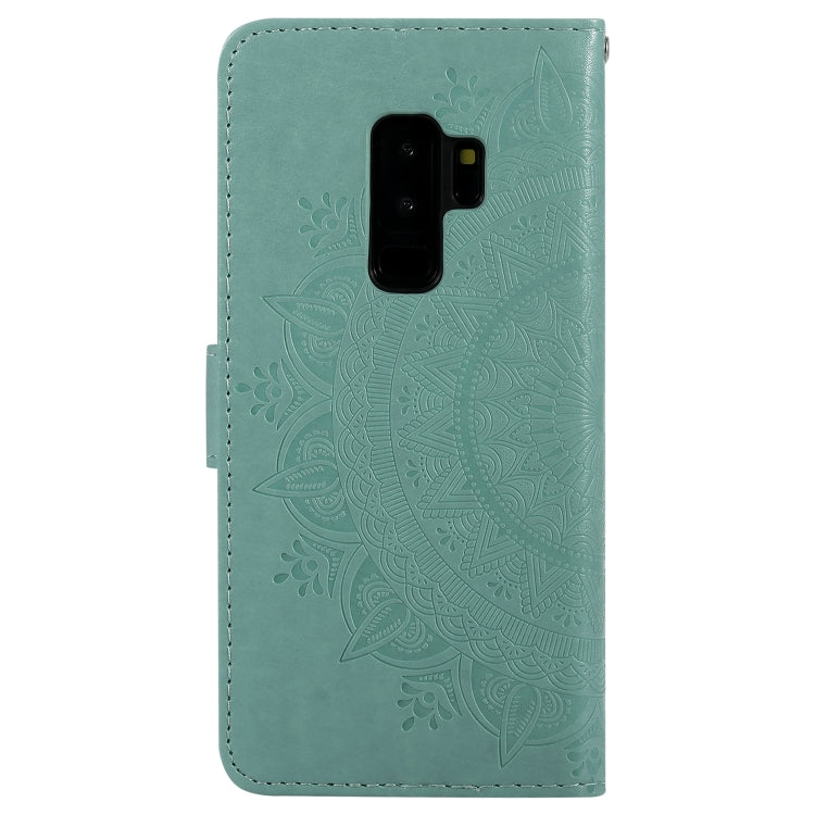For Samsung Galaxy S9 Plus Totem Flower Embossed Horizontal Flip TPU + PU Leather Case with Holder & Card Slots & Wallet