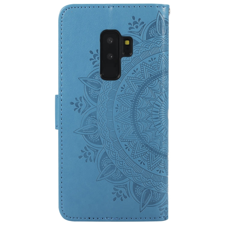 For Samsung Galaxy S9 Plus Totem Flower Embossed Horizontal Flip TPU + PU Leather Case with Holder & Card Slots & Wallet