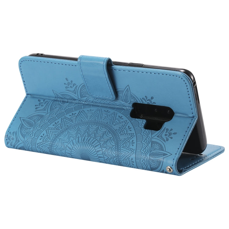 For Samsung Galaxy S9 Plus Totem Flower Embossed Horizontal Flip TPU + PU Leather Case with Holder & Card Slots & Wallet