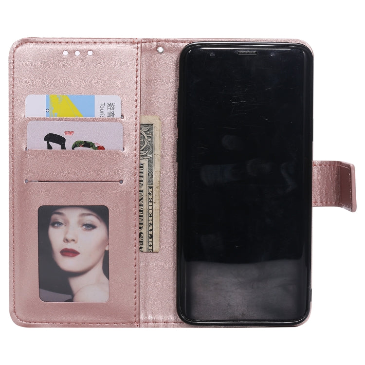 For Samsung Galaxy S9 Plus Totem Flower Embossed Horizontal Flip TPU + PU Leather Case with Holder & Card Slots & Wallet