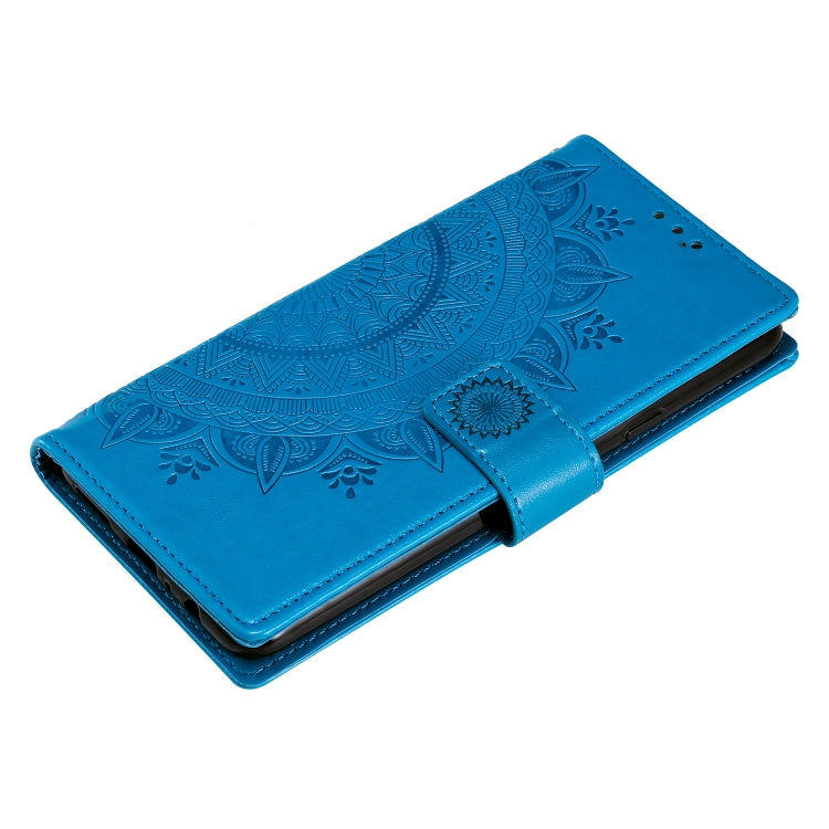 For Samsung Galaxy A20s Totem Flower Embossed Horizontal Flip TPU + PU Leather Case with Holder & Card Slots & Wallet